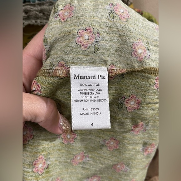 Mustard Pie Maxi Dress Size 4 - Picture 8 of 8